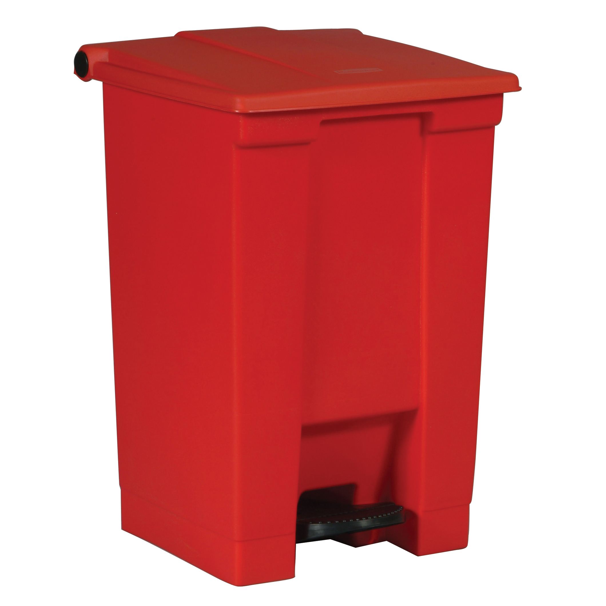 Rubbermaid, FG614400RED, Trash Receptacle, Indoor, 12 Gallon, Plastic, Red