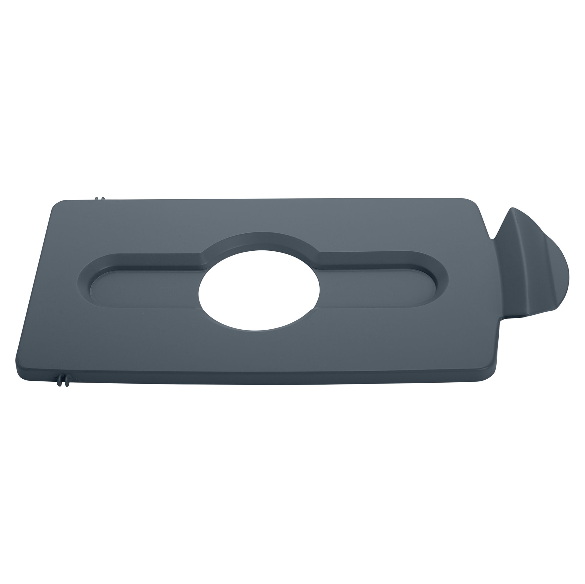 Rubbermaid, 2007897, Trash Receptacle Lid / Top, 23 Gallon, Polypropylene, Gray
