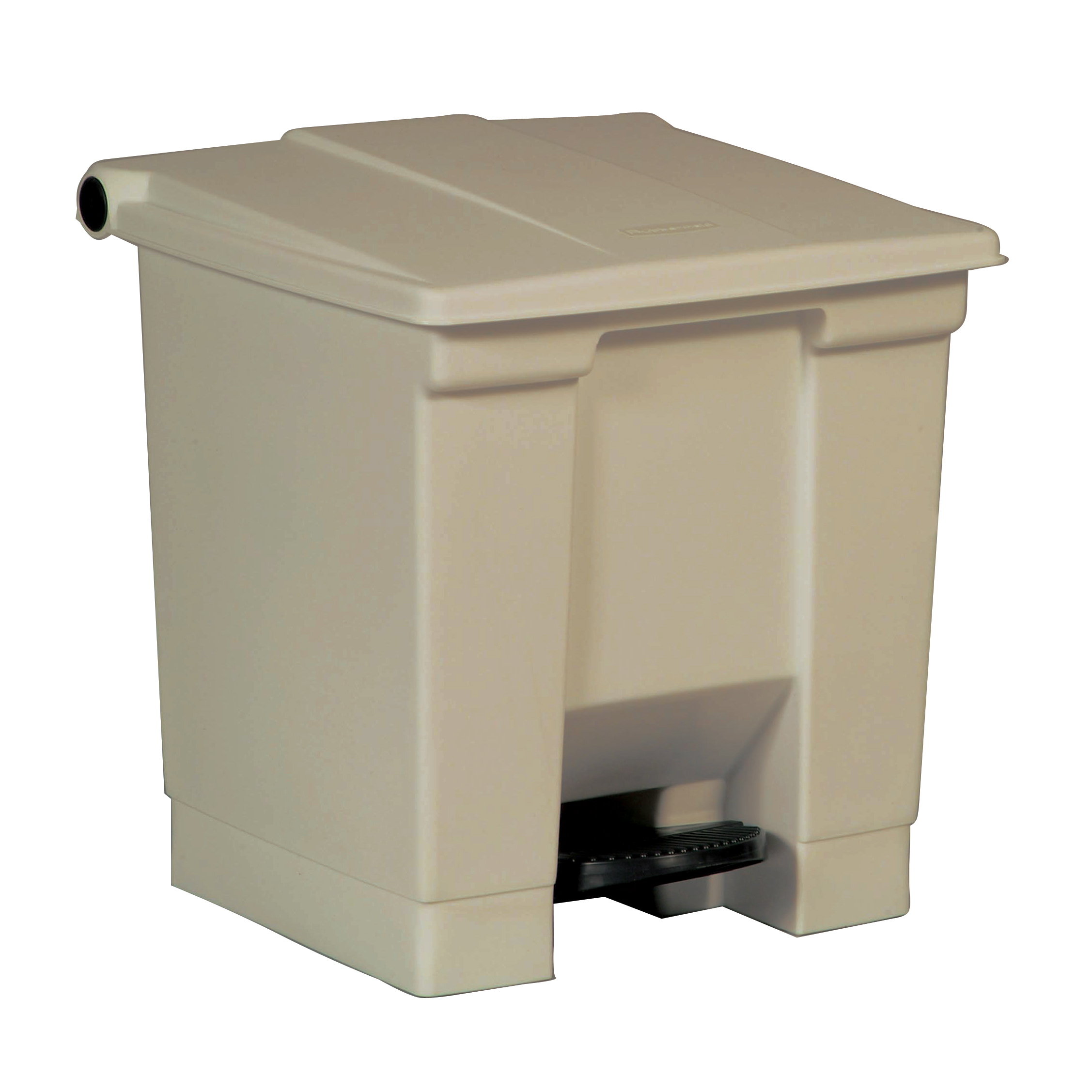Rubbermaid, FG614300BEIG, Trash Receptacle, Indoor, 8 Gallon, Plastic, Beige
