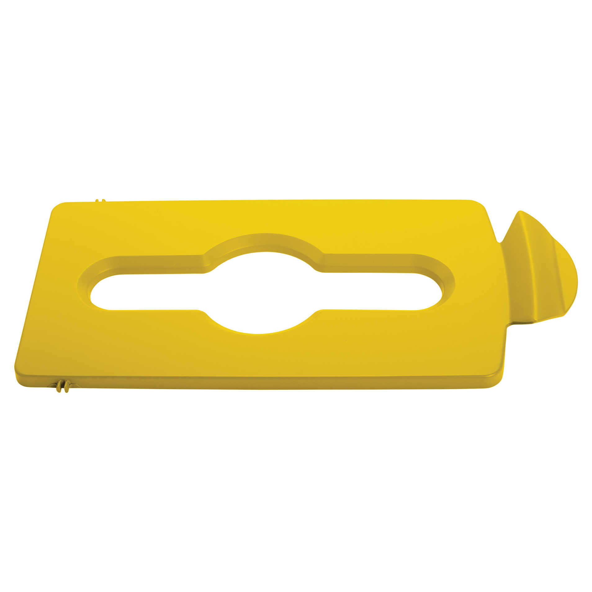 Rubbermaid, 2007883, Trash Receptacle Lid / Top, 23 Gallon, Polypropylene, Yellow