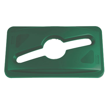 Rubbermaid, 1788373, Trash Receptacle Lid / Top, Green