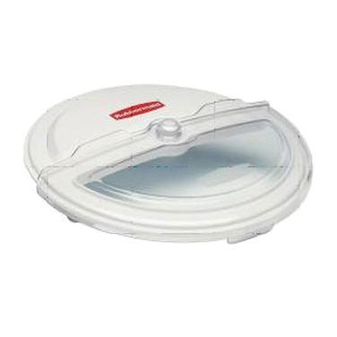 Rubbermaid, FG9G7600WHT, Trash Receptacle Lid / Top, Clear