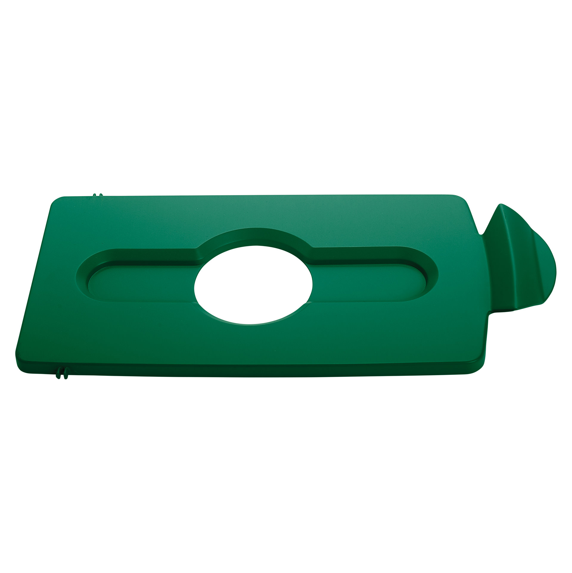 Rubbermaid, 2007885, Trash Receptacle Lid / Top, 23 Gallon, Polypropylene, Green