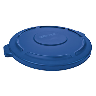 Rubbermaid, FG263100BLUE, Trash Receptacle Lid / Top, 32 Gallon, Plastic, Blue