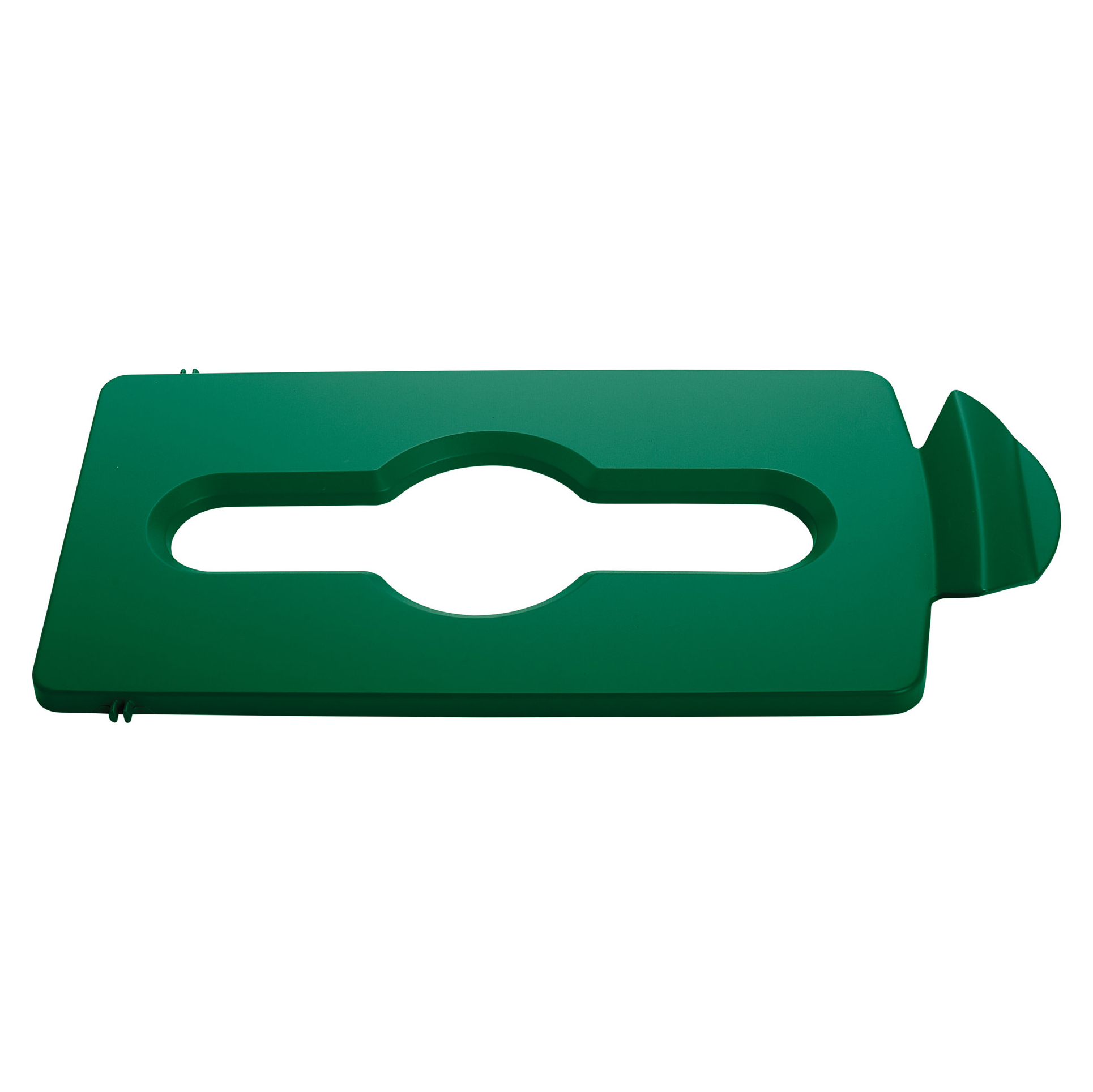 Rubbermaid, 2007887, Trash Receptacle Lid / Top, 23 Gallon, Polypropylene, Green
