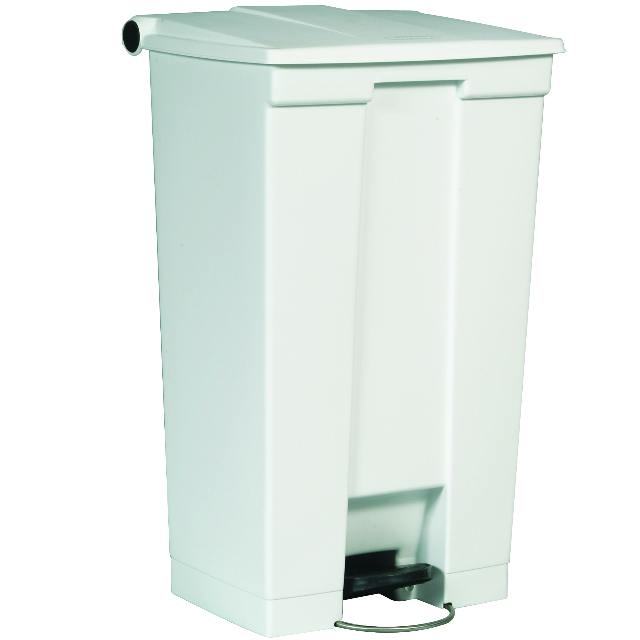 Rubbermaid, FG614600WHT, Trash Receptacle, Indoor, 23 Gallon, Plastic, White