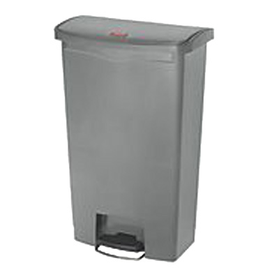 Rubbermaid, 1883604, Trash Receptacle, Indoor, 18 Gallon, Resin, Gray