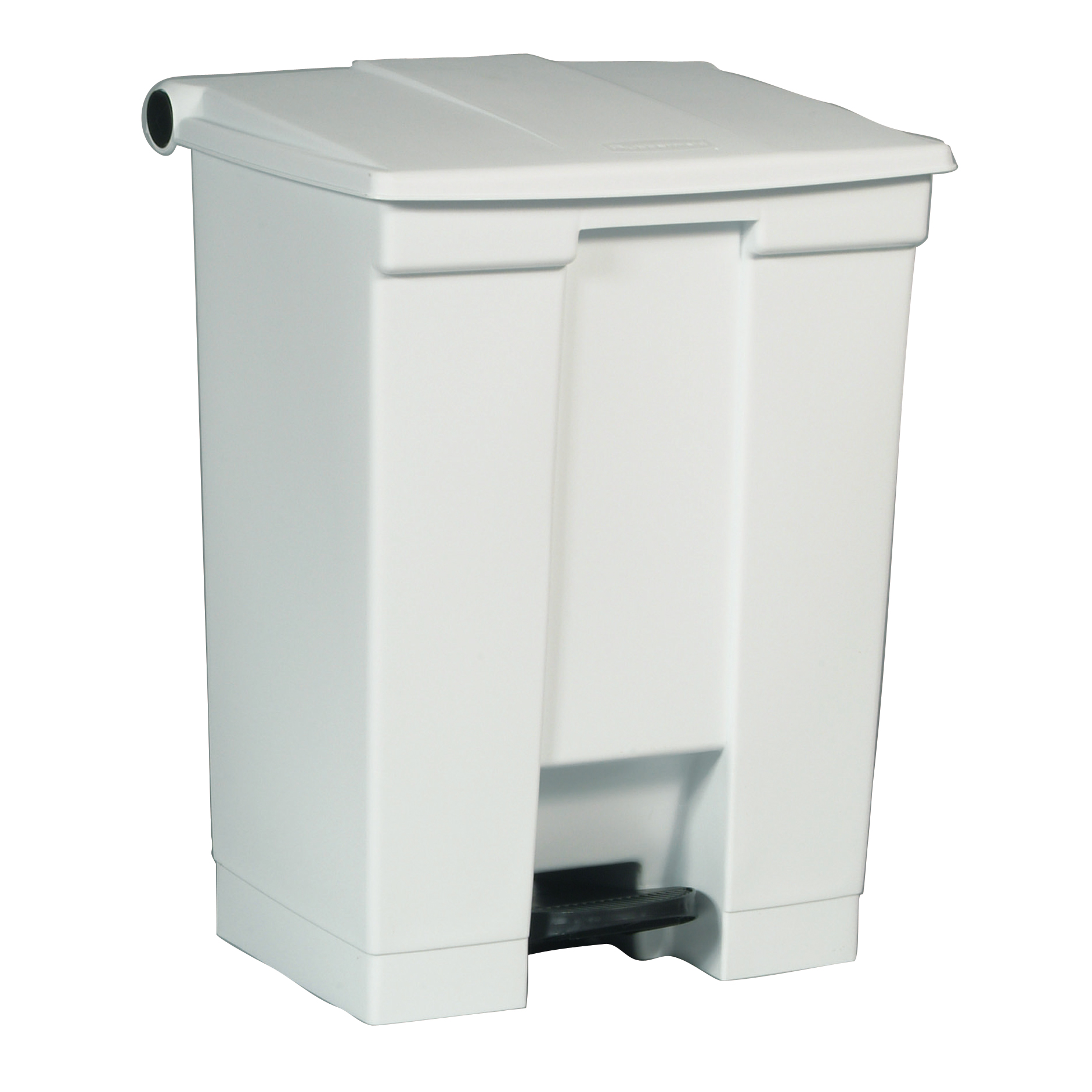 Rubbermaid, FG614500WHT, Trash Receptacle, Indoor, 18 Gallon, Plastic, White