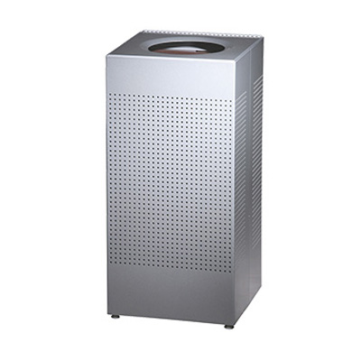Rubbermaid, FGSC14EPLSM, Trash Receptacle, Indoor, 16 Gallon, Plastic, Square
