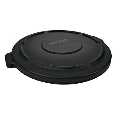 Rubbermaid, FG264560BLA, Trash Receptacle Lid / Top, 44 Gallon, Plastic, Black