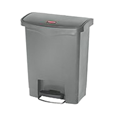 Rubbermaid, 1883600, Trash Receptacle, Indoor, 8 Gallon, Resin, Gray