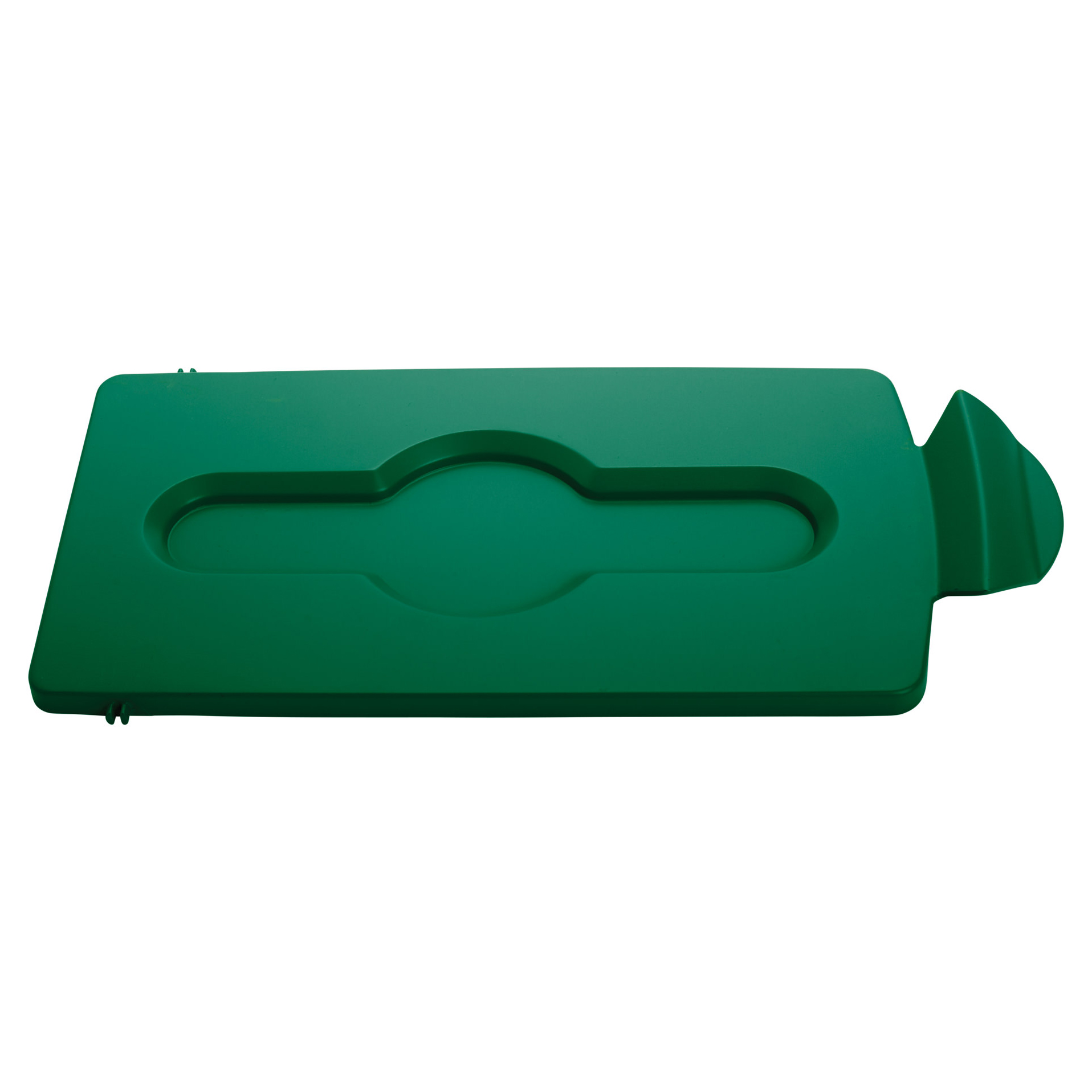 Rubbermaid, 2007884, Trash Receptacle Lid / Top, 23 Gallon, Polypropylene, Green