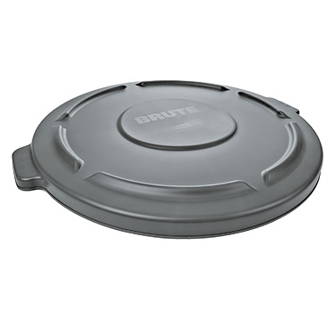 Rubbermaid, FG264560GRAY, Trash Receptacle Lid / Top, 44 Gallon, Plastic, Gray