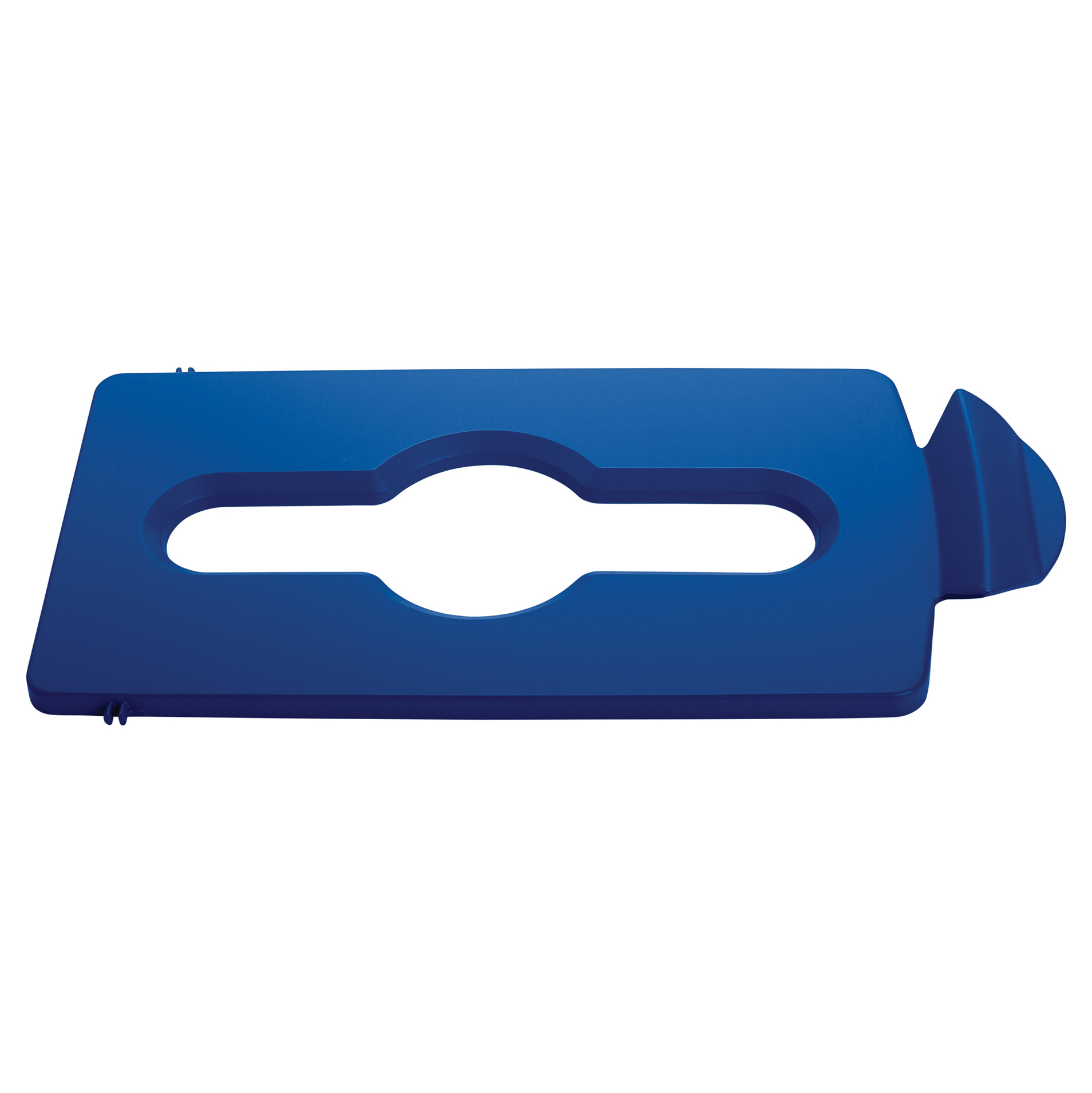 Rubbermaid, 2007891, Trash Receptacle Lid / Top, 23 Gallon, Polypropylene, Blue