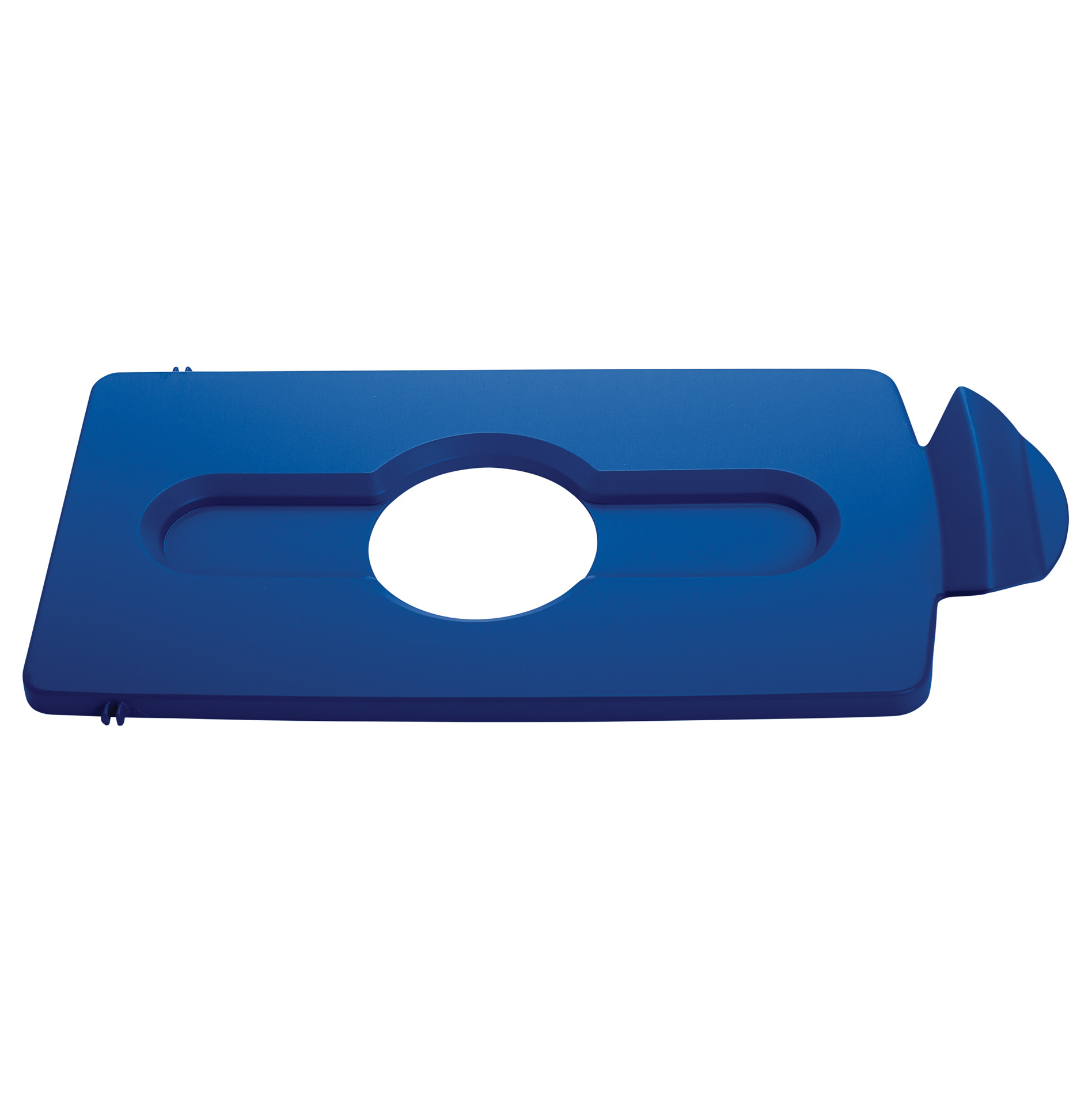 Rubbermaid, 2007889, Trash Receptacle Lid / Top, 23 Gallon, Polypropylene, Blue