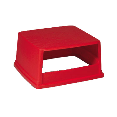 Rubbermaid, FG256V00RED, Trash Receptacle Lid / Top, Red