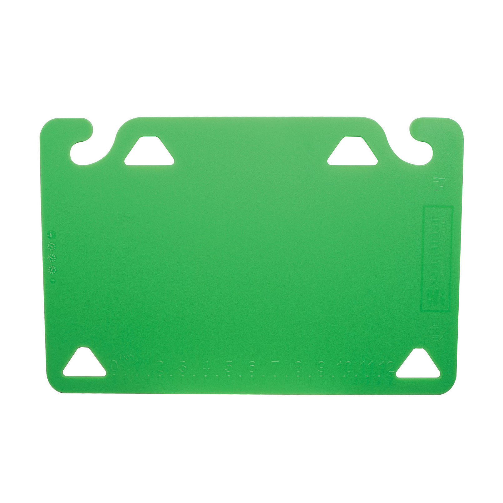 San Jamar, CBQG1824GN, Cutting Board, Plastic