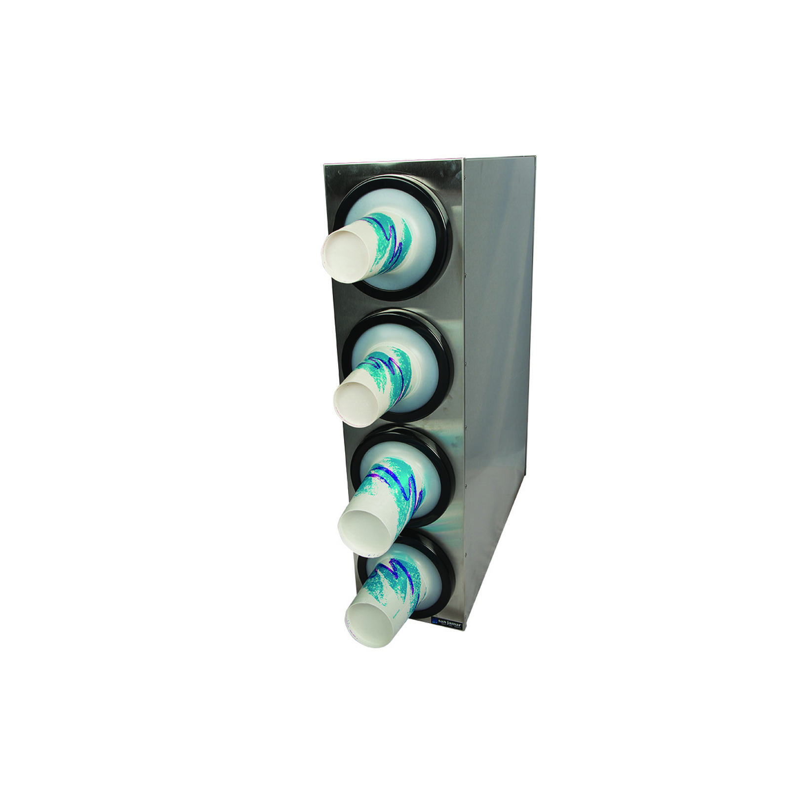 San Jamar, C2804, Cup Dispensers, Countertop