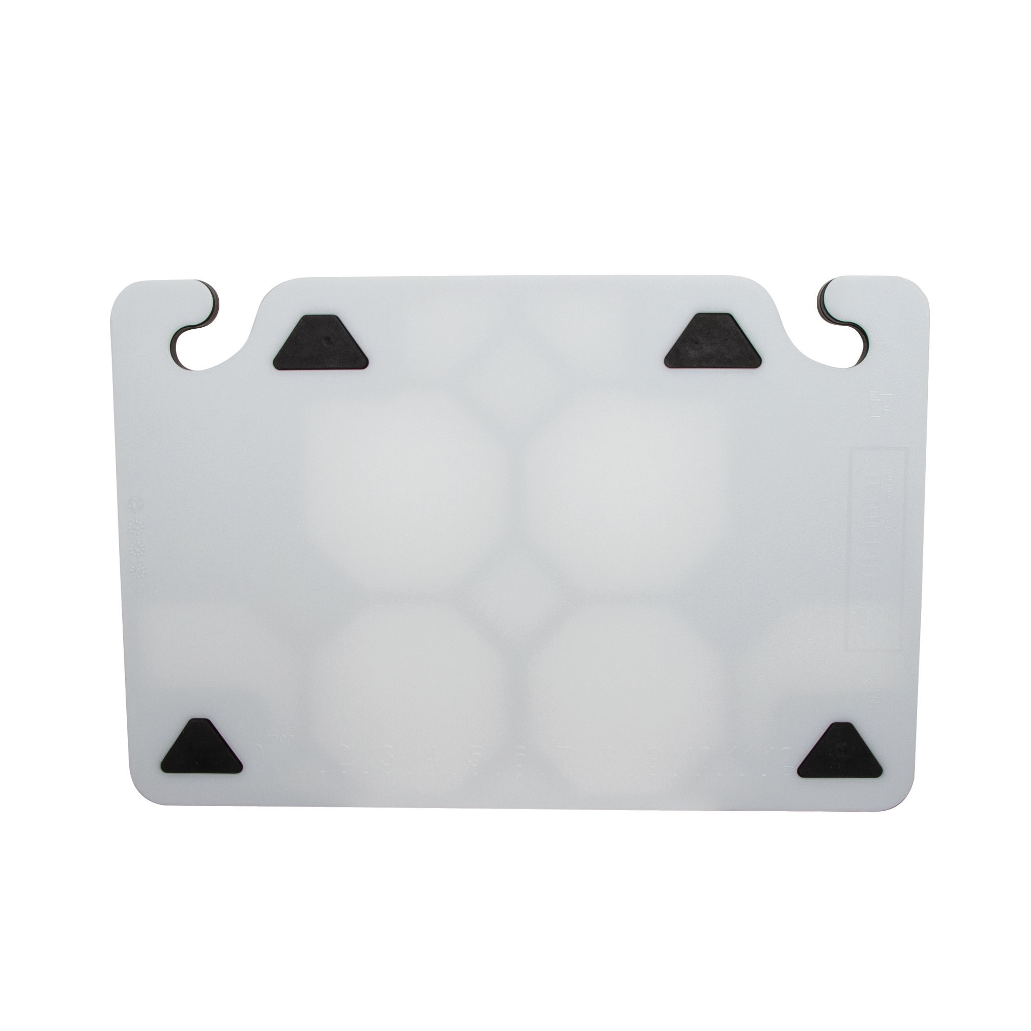 San Jamar, CBQG1218WH, Cutting Board, Plastic