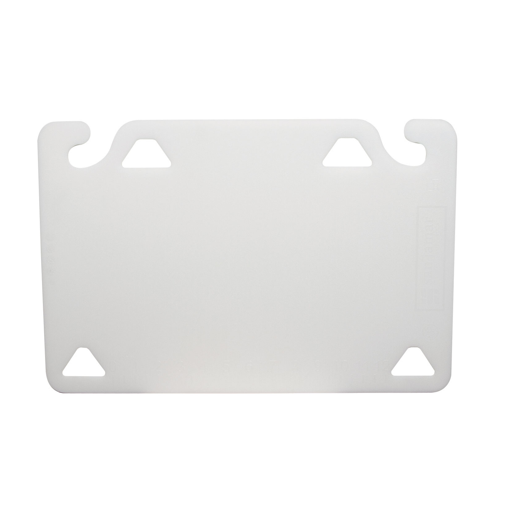 San Jamar, CBQG1824WH, Cutting Board, Plastic