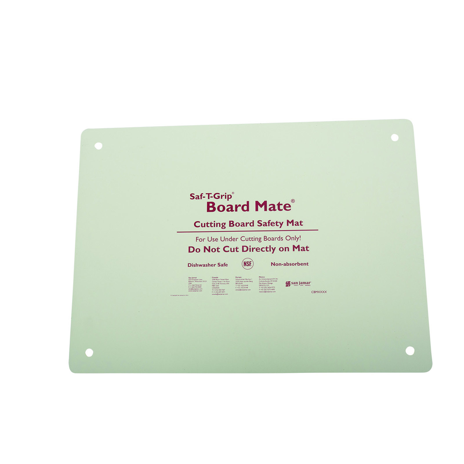 San Jamar, CBM1318, Cutting Board Mat