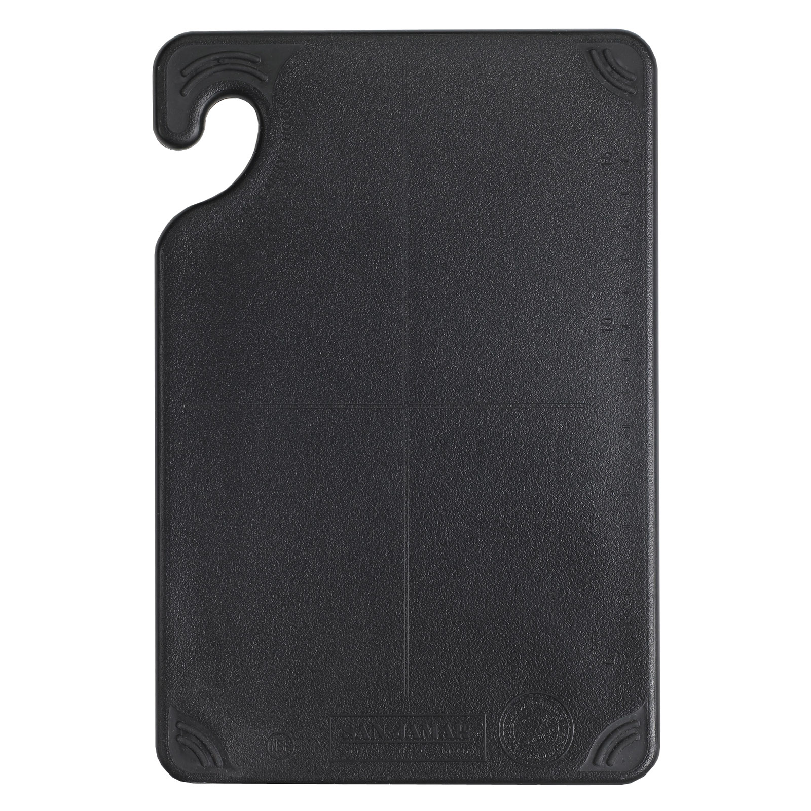 San Jamar, CBG6938BK, Cutting Board, Plastic