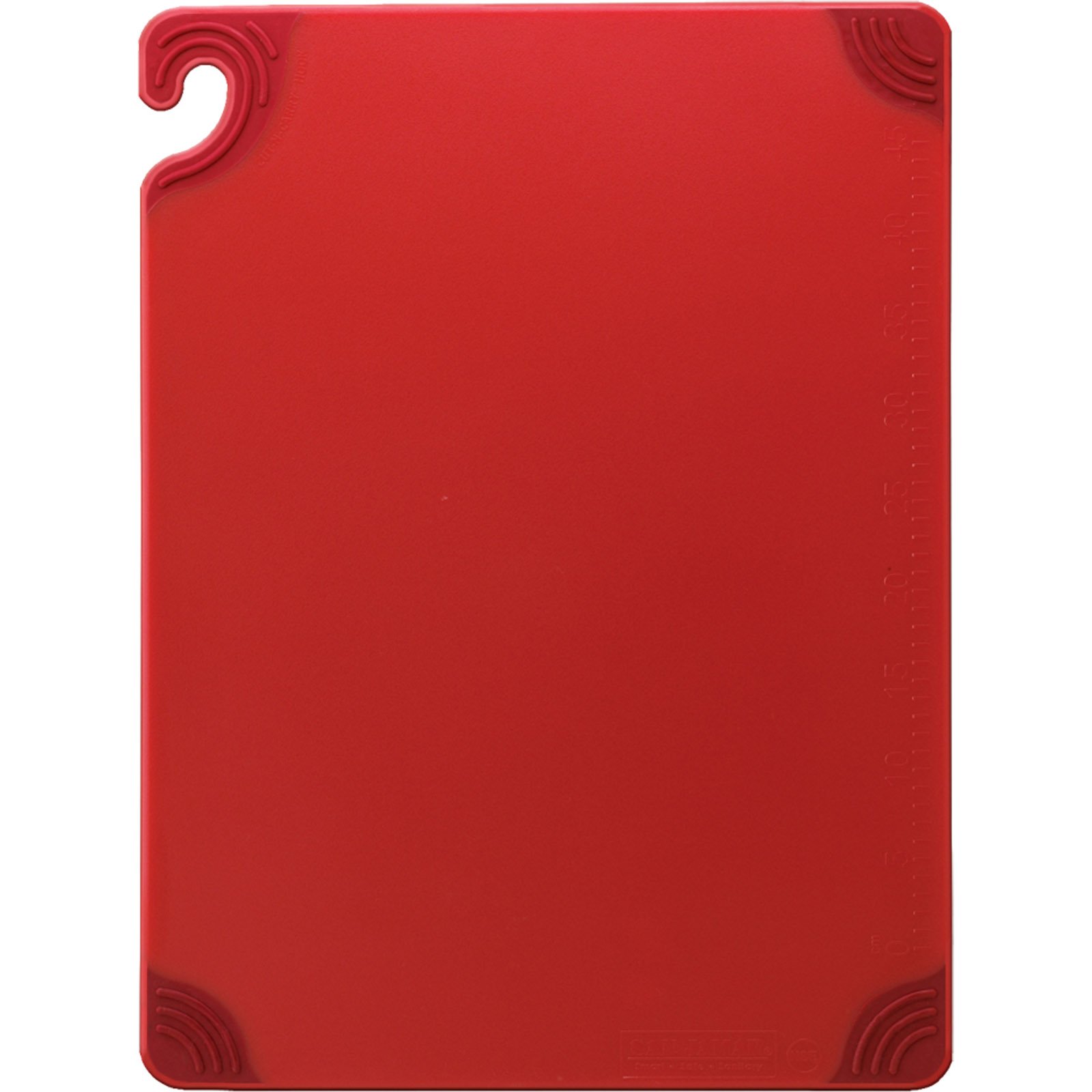 San Jamar, CBG152012RD, Cutting Board, Plastic