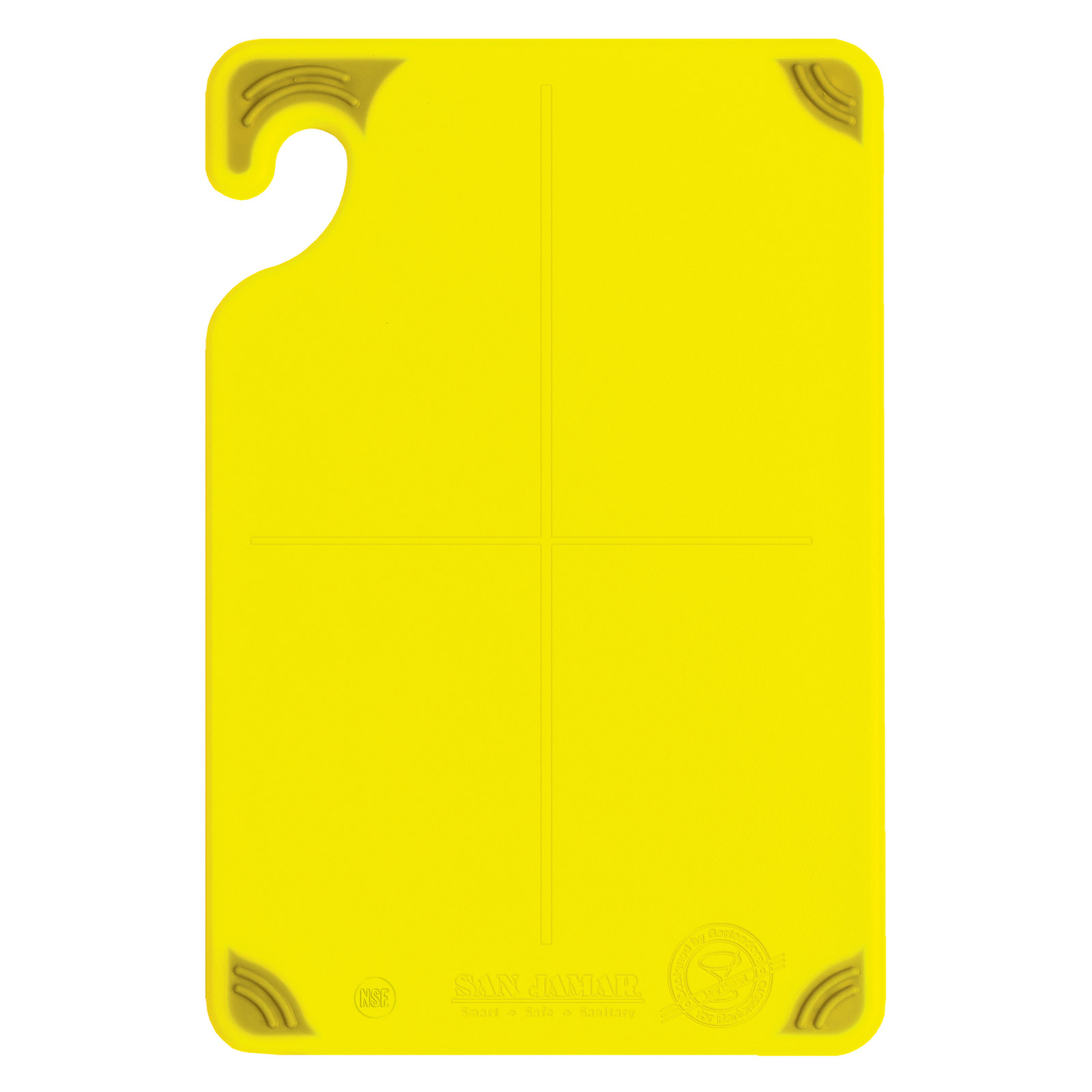 San Jamar, CBG6938YL, Cutting Board, Plastic