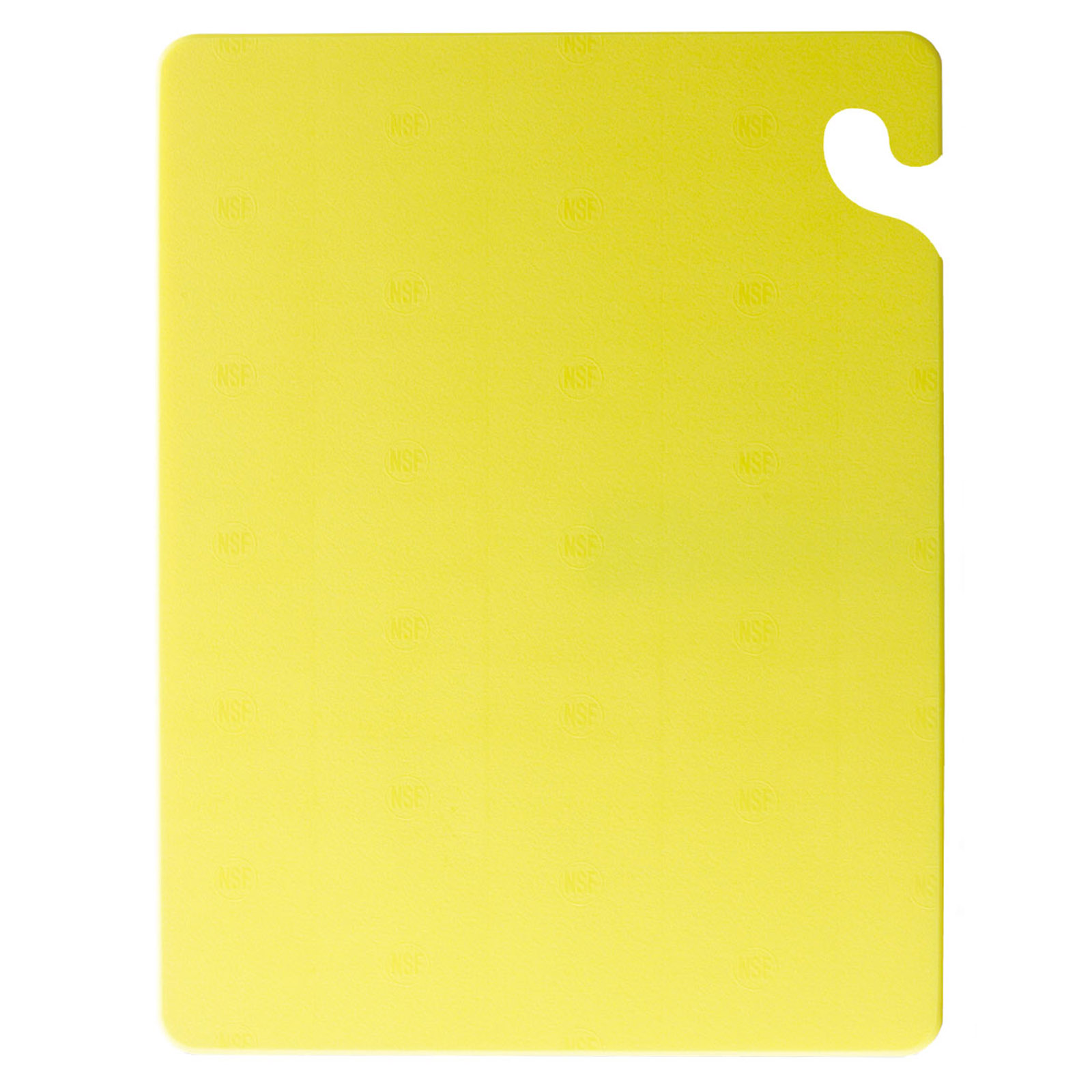 San Jamar, CB101212YL, Cutting Board, Plastic
