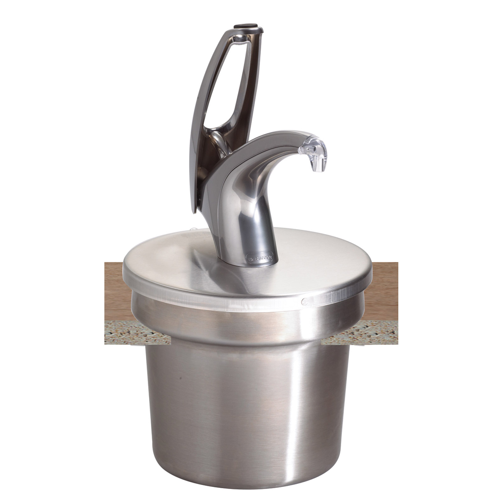 San Jamar, P4710, Condiment Dispenser Pump-Style