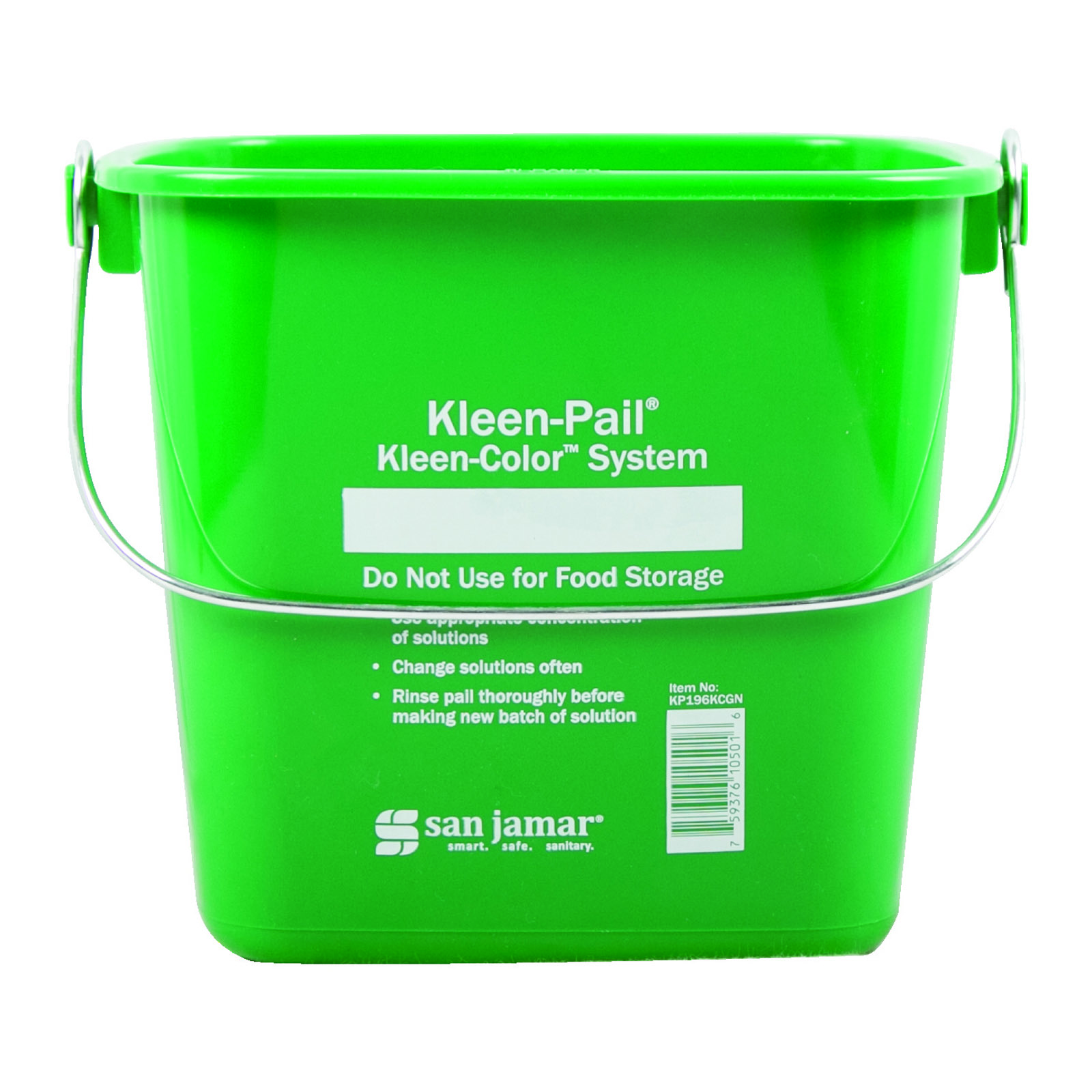 San Jamar, KP196KCGN, Bucket