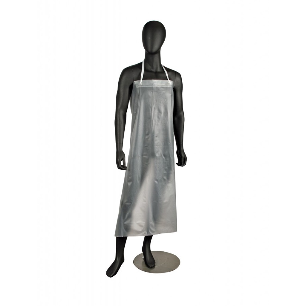 San Jamar, 614DVA, Dishwashing Apron, Heavy Duty, Clear, Vinyl