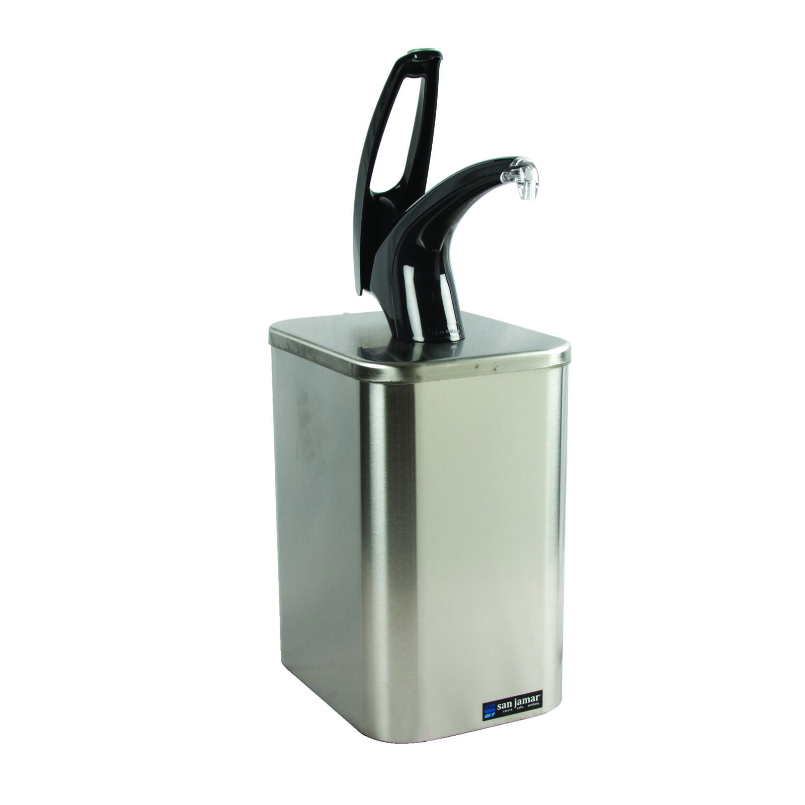 San Jamar, P4900BK, Condiment Dispenser Pump-Style