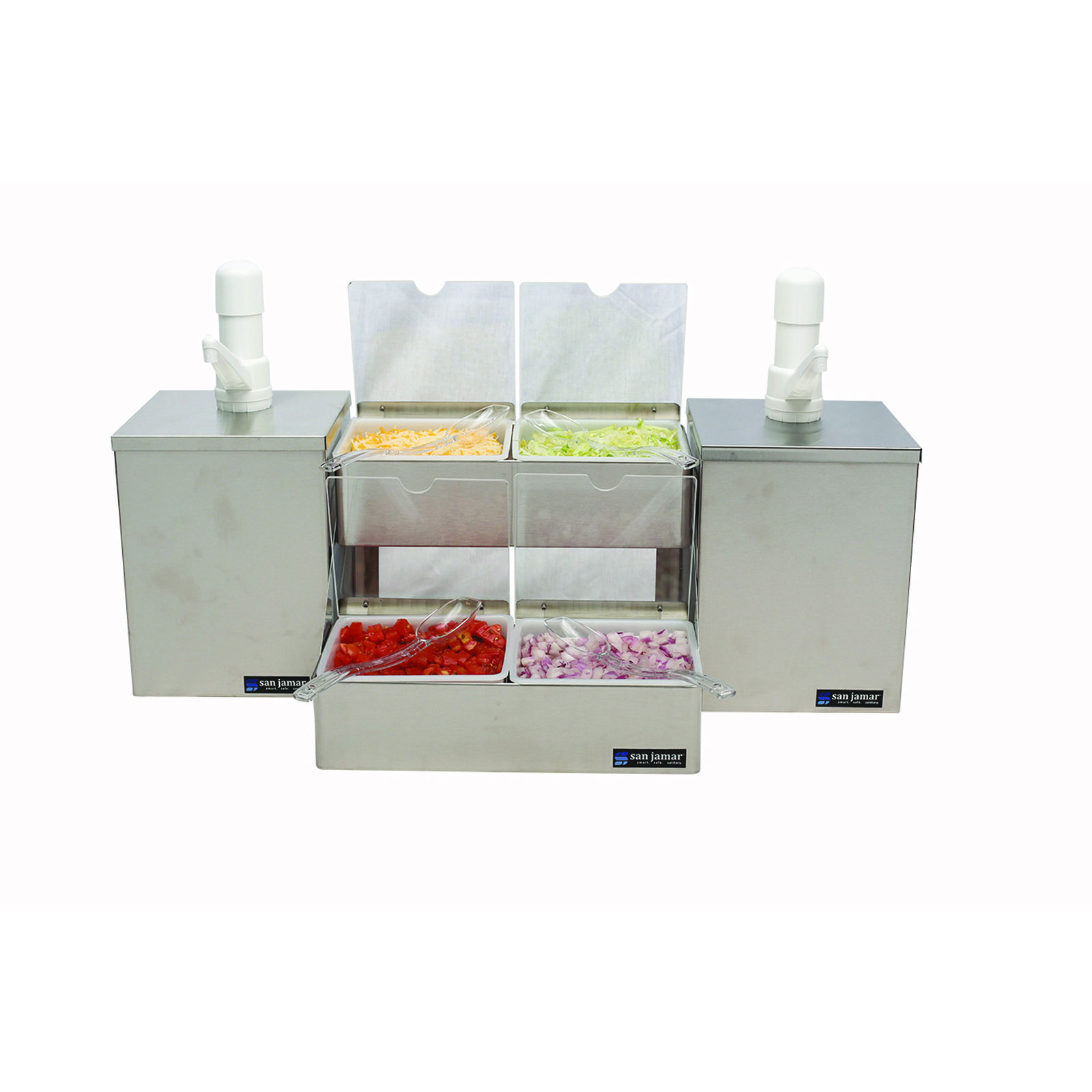 San Jamar, P9825, Condiment Dispenser Pump-Style