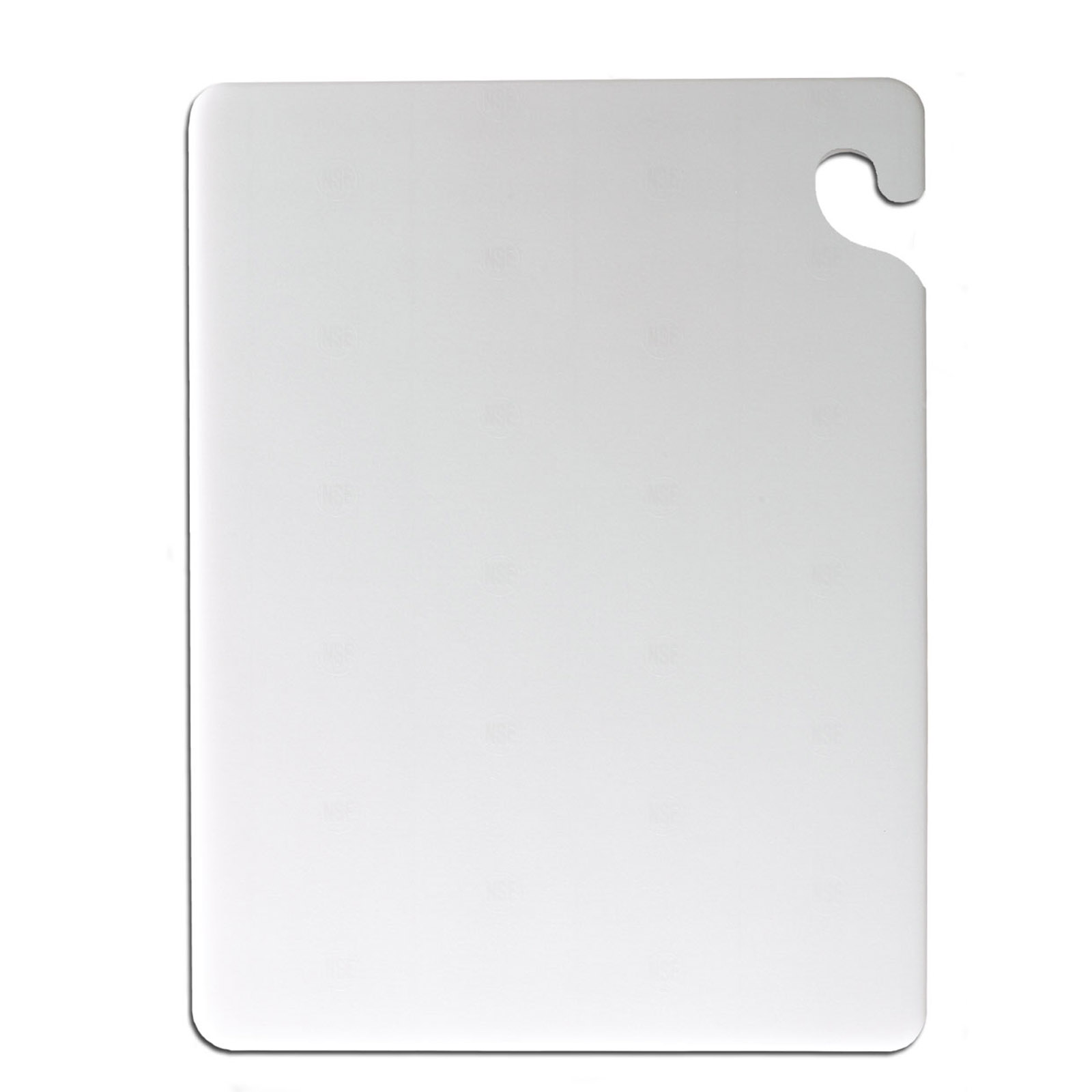 San Jamar, CB101212WH, Cutting Board, Plastic