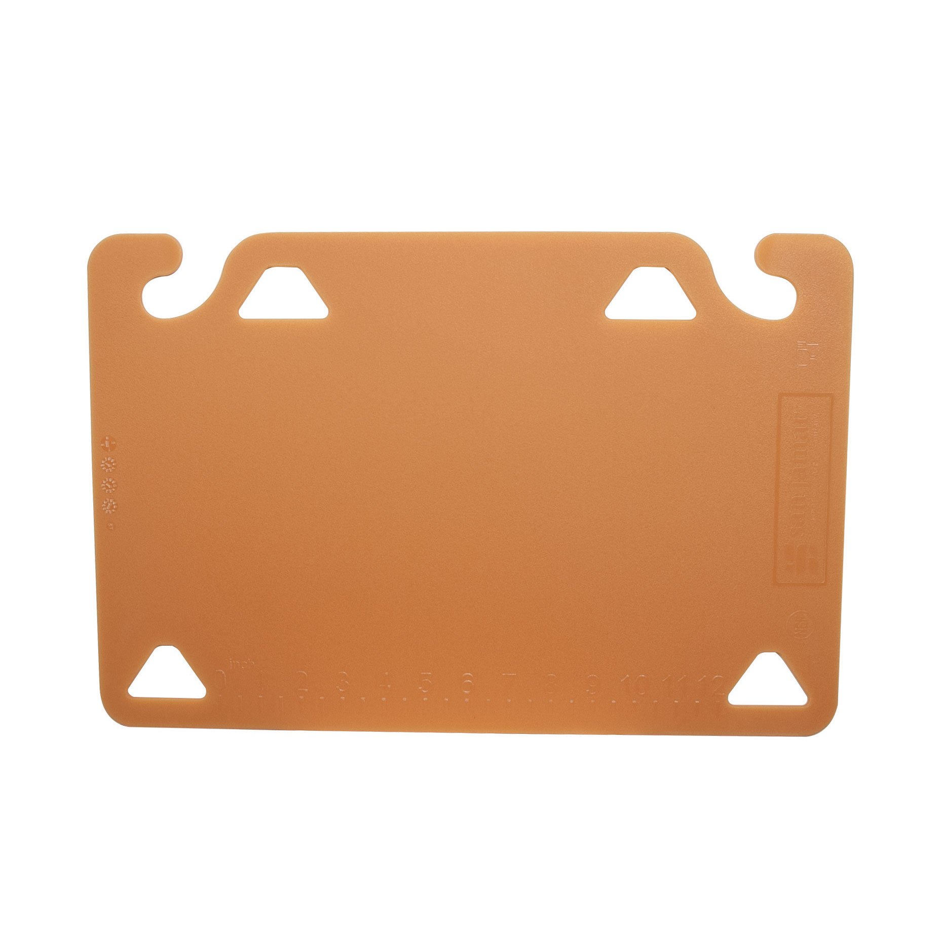 San Jamar, CBQG1824BR, Cutting Board, Plastic