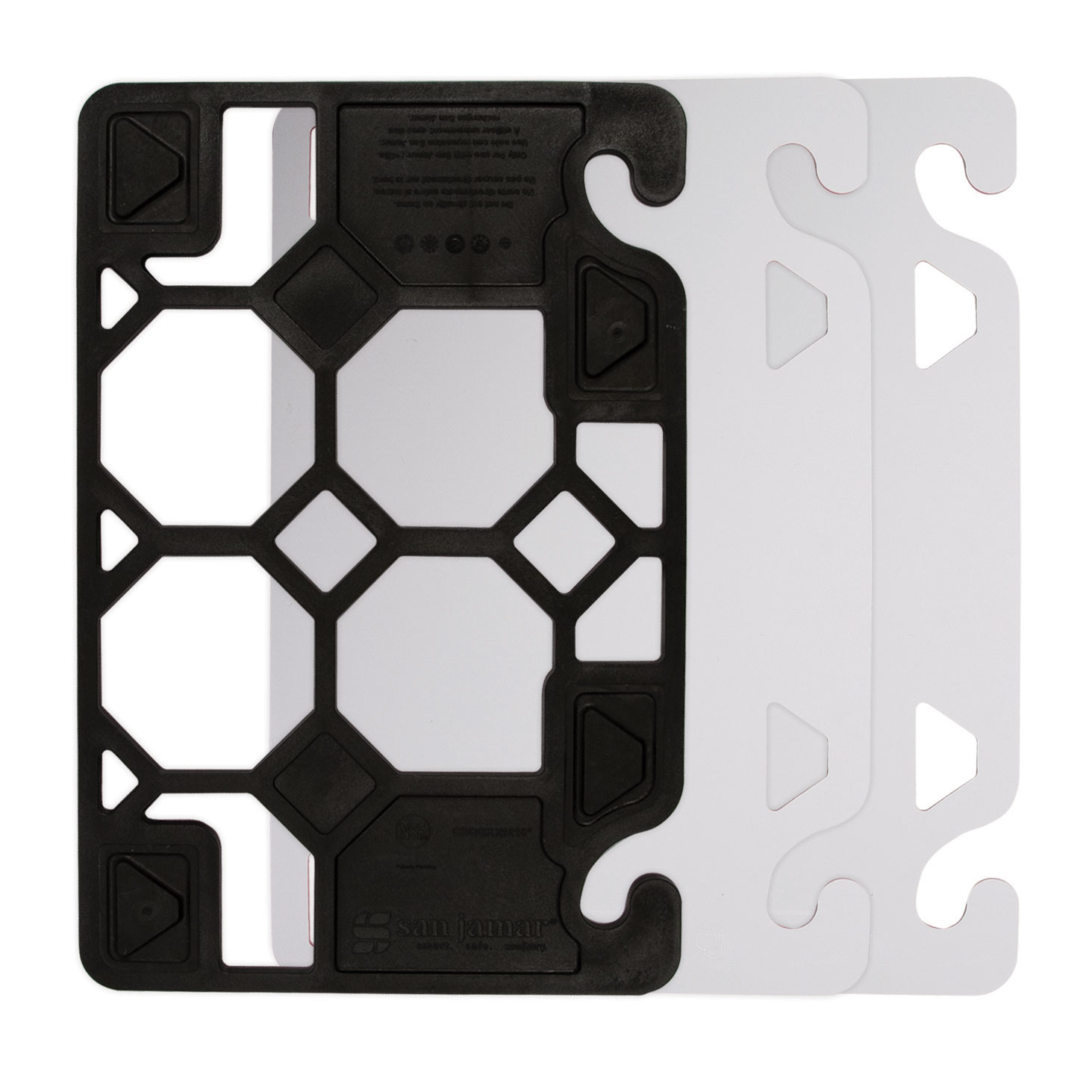 San Jamar, CBQGSK1824, Cutting Board, Plastic