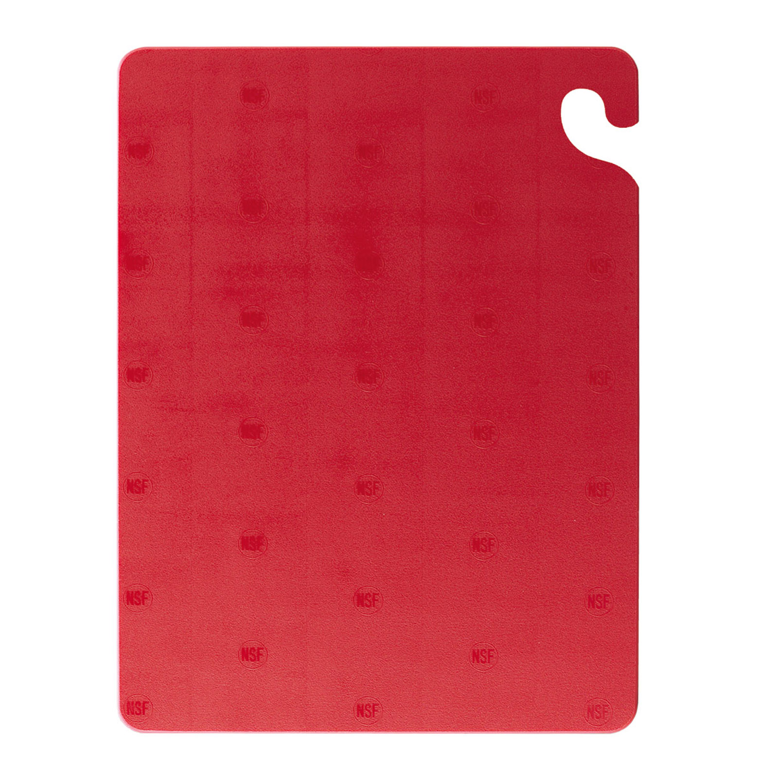 San Jamar, CB121812RD, Cutting Board, Plastic