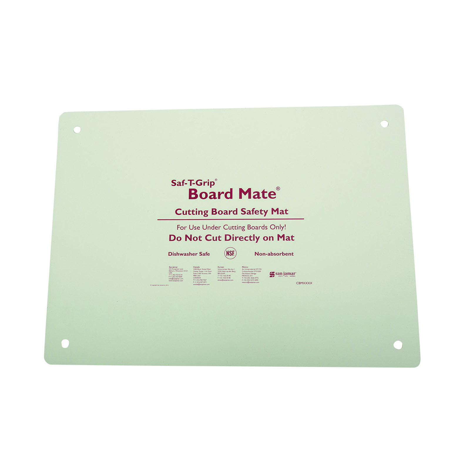 San Jamar, CBM1622, Cutting Board Mat