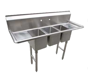 Serv-Ware, CS3CWP1410212, Sink, (3) Three Compartment
