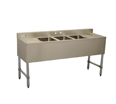 Serv-Ware, BAR3B72-LR-CWP, Underbar Sink Units