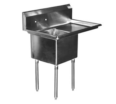 Serv-Ware, E1CWP2424R-24, Sink, (1) One Compartment