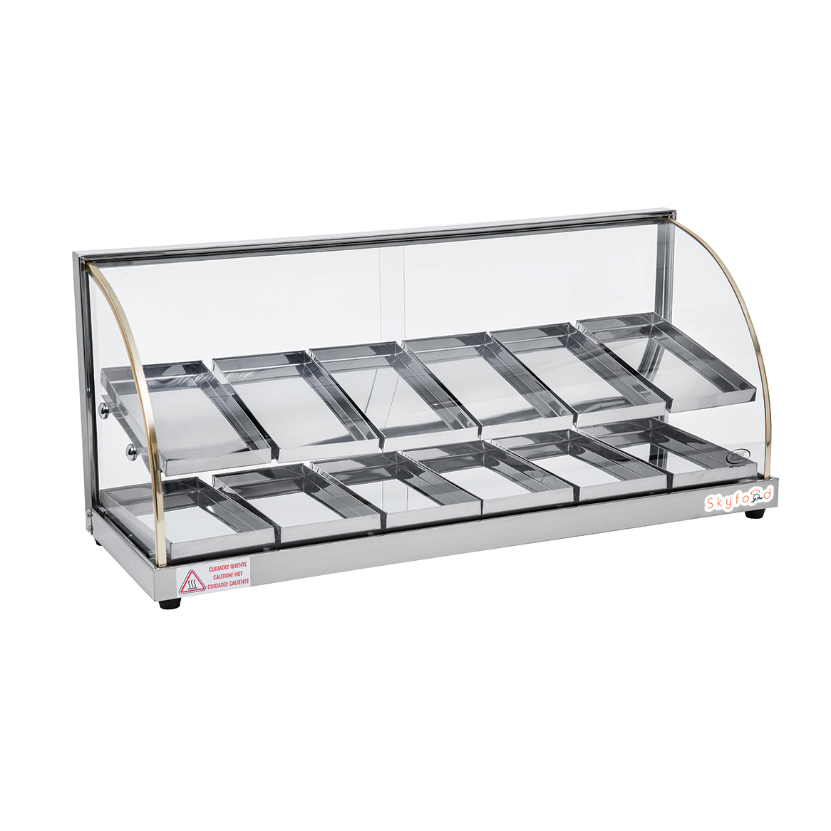 Skyfood Equipment, FWDE2-37, Display Case, Heated Deli, Countertop