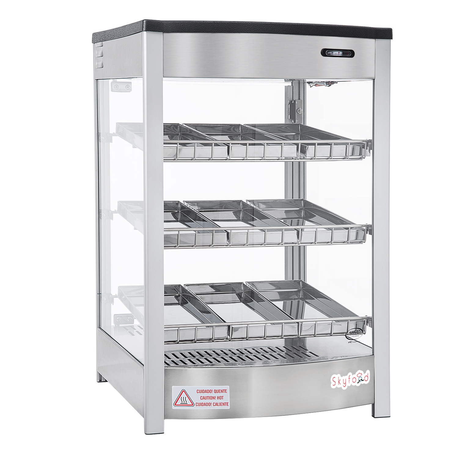 Skyfood Equipment, FWD3S9P, Display Case, Heated Deli, Countertop