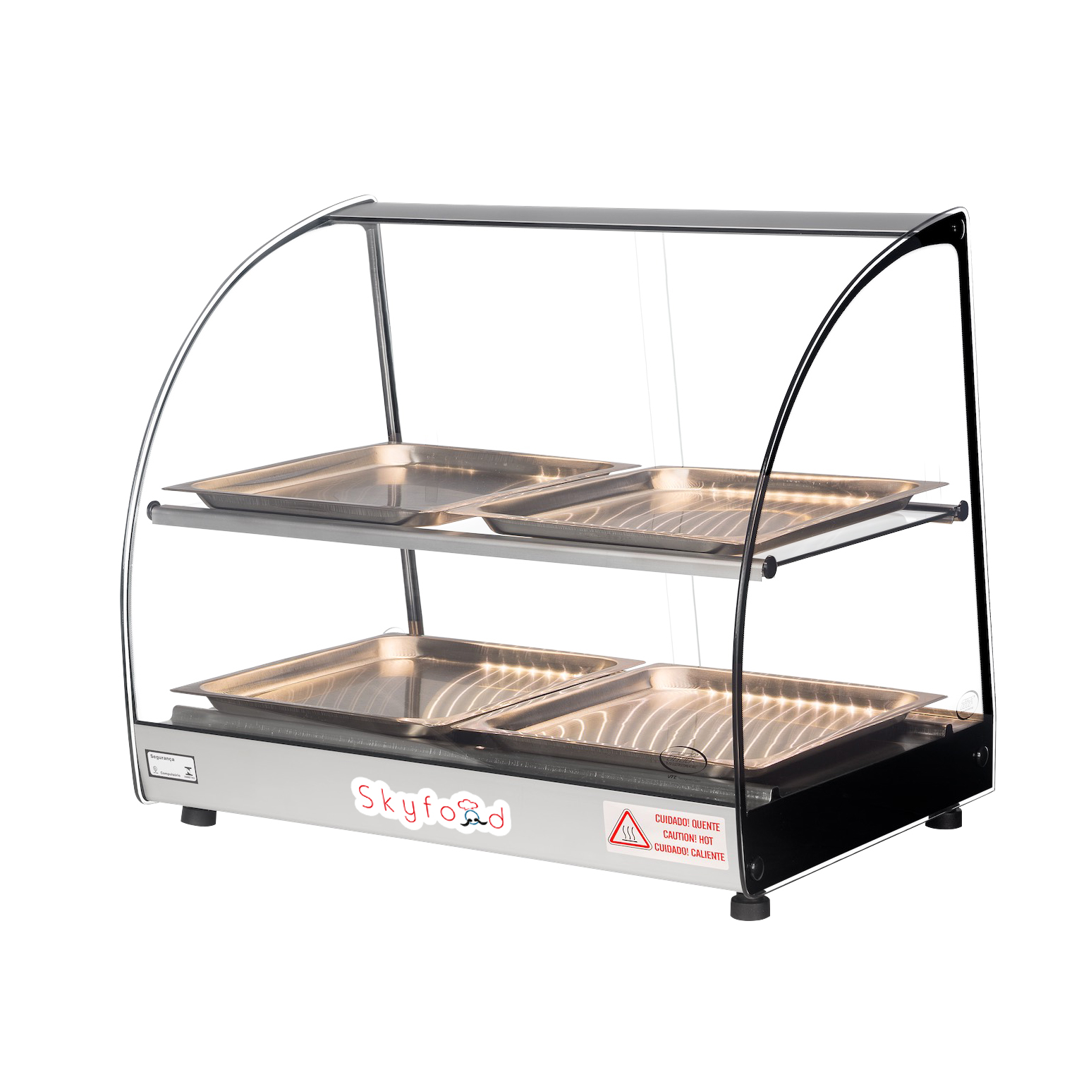 Skyfood Equipment, FWD2-22-4P, Display Case, Heated Deli, Countertop