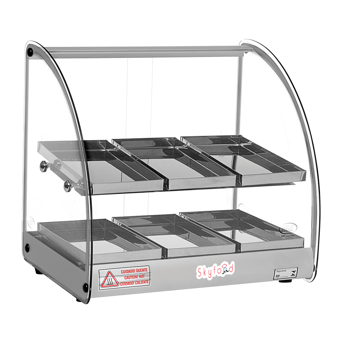 Skyfood Equipment, FWD2-18G, Display Case, Heated Deli, Countertop