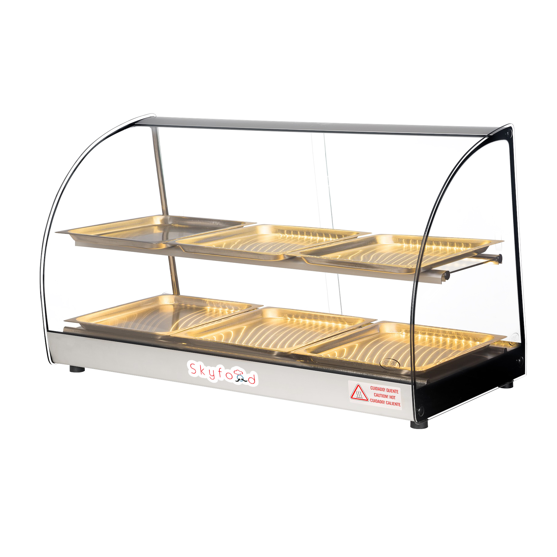 Skyfood Equipment, FWD2-33-6P, Display Case, Heated Deli, Countertop