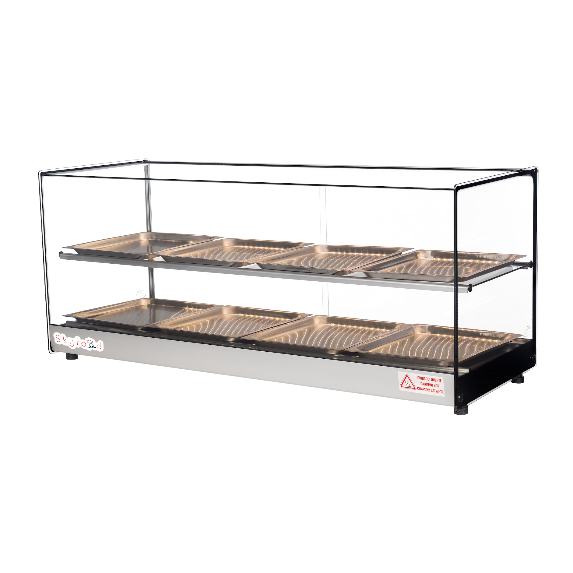 Skyfood Equipment, FWDS2-43-8P, Display Case, Heated Deli, Countertop