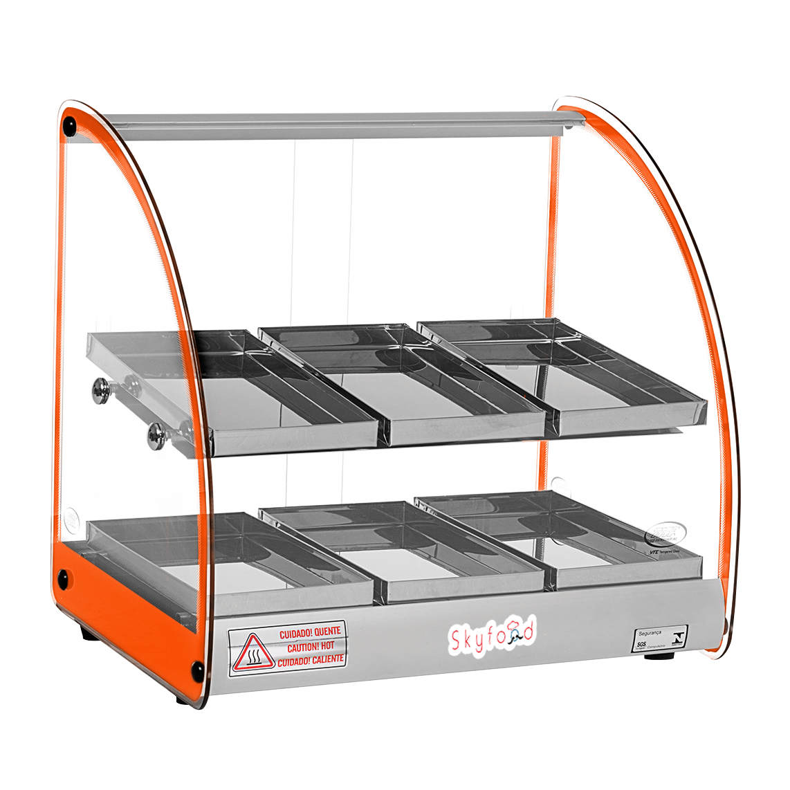 Skyfood Equipment, FWD2-18O, Display Case, Heated Deli, Countertop