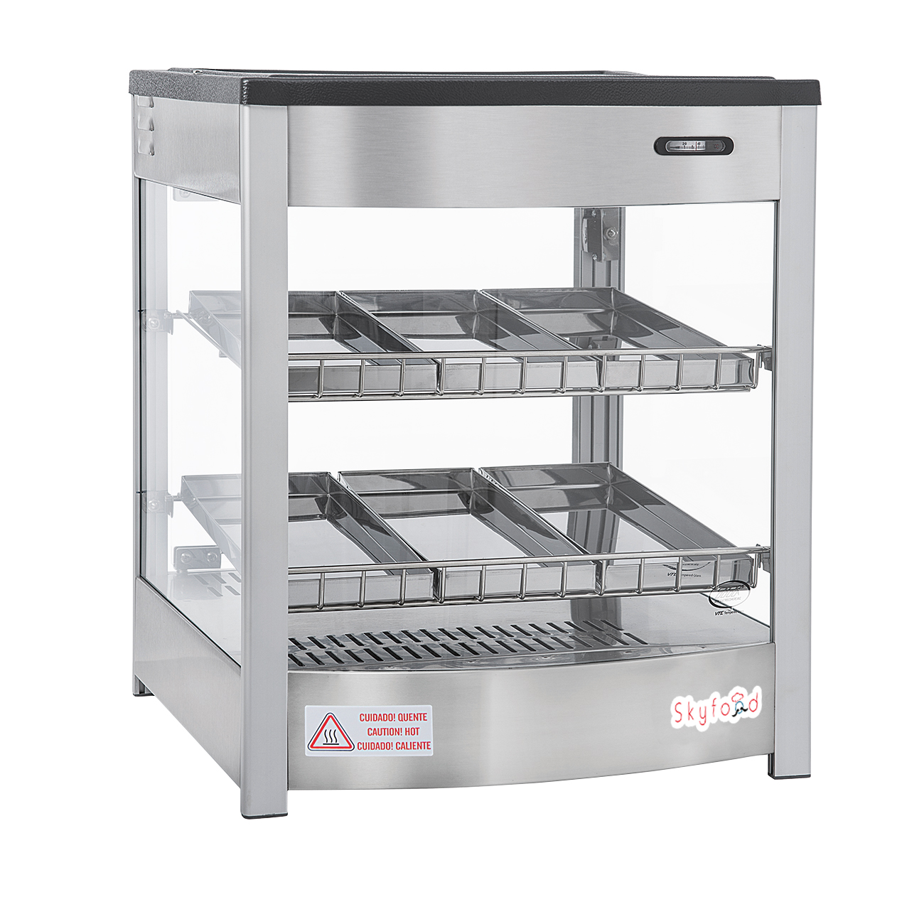 Skyfood Equipment, FWD2S6P, Display Case, Heated Deli, Countertop